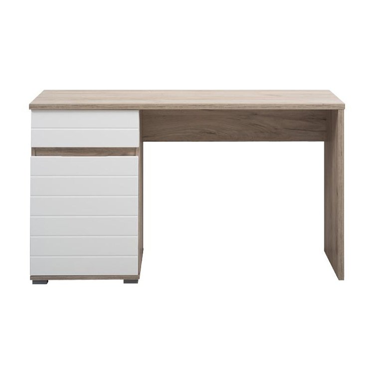 ΓΡΑΦΕΙΟ Elan GREY OAK/ΛΕΥΚΗ ΛΑΚΑ 130x50x75,5εκ 11008650