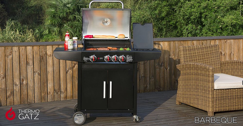 THERMOGATZ GS Grill Lux 3+1 Barbeque Υγραερίου 03.313.205