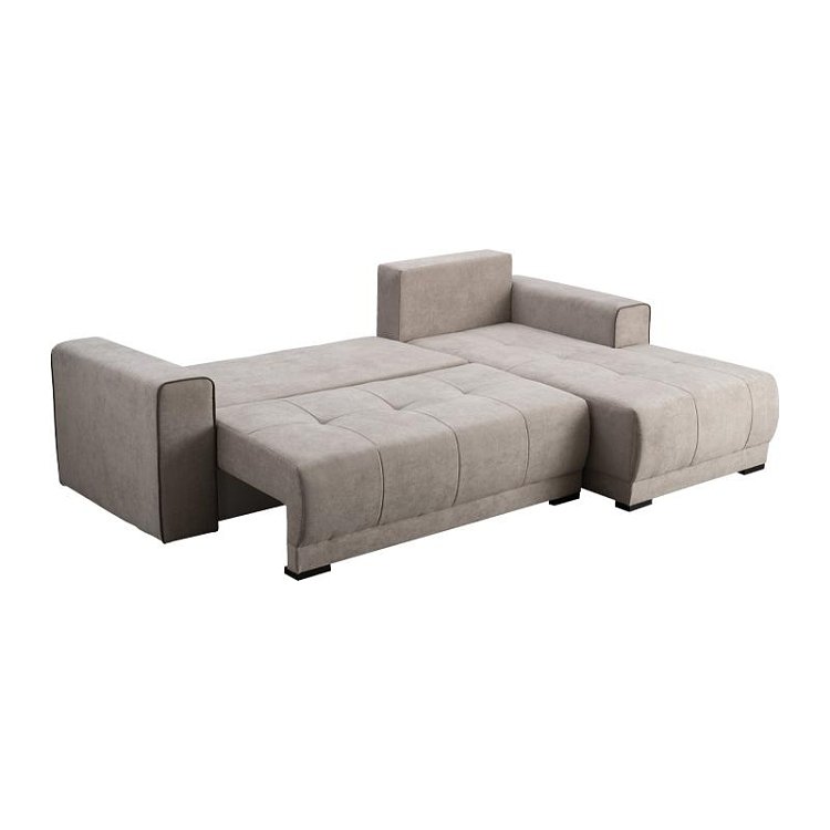 ΚΑΝΑΠΕΣ ΔΕΞΙΑ ΓΩΝΙΑ FIGO ΜΠΕΖ-ΚΑΦΕ 274x179x83εκ 21032378