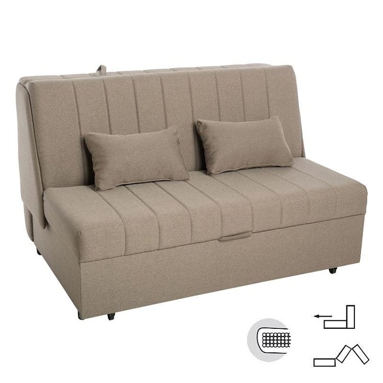 ΚΑΝΑΠΕΣ ΔΙΘΕΣΙΟΣ Fylliana New Montana ΑΝΟΙΧΤΟ ΚΑΦΕ 145x100x92εκ 839-82-581