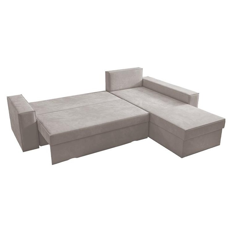ΚΑΝΑΠΕΣ ΓΩΝΙΑ Fylliana OLYMP 3 TAUPE 280x210x80εκ 872-92-007