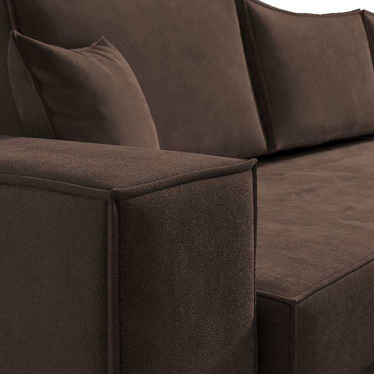ΚΑΝΑΠΕΣ ΓΩΝΙΑ Fylliana OLYMP 4 ΚΑΦΕ 280x210x80εκ 872-92-006