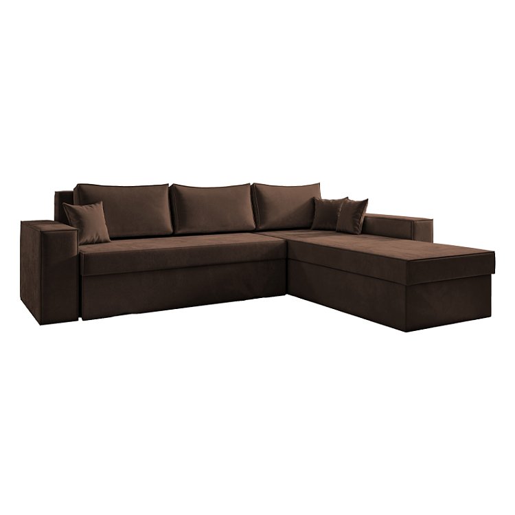 ΚΑΝΑΠΕΣ ΓΩΝΙΑ Fylliana OLYMP 4 ΚΑΦΕ 280x210x80εκ 872-92-006