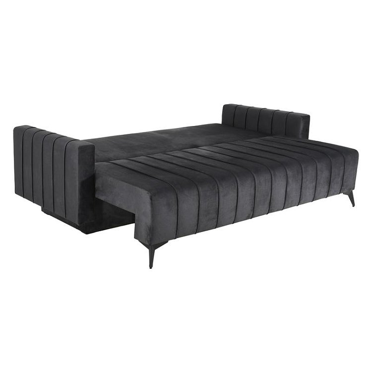 ΚΑΝΑΠΕΣ ΚΡΕΒΑΤΙ Fylliana Comfort ΓΚΡΙ ΧΡΩΜΑ 235x104x80εκ 880-225-048