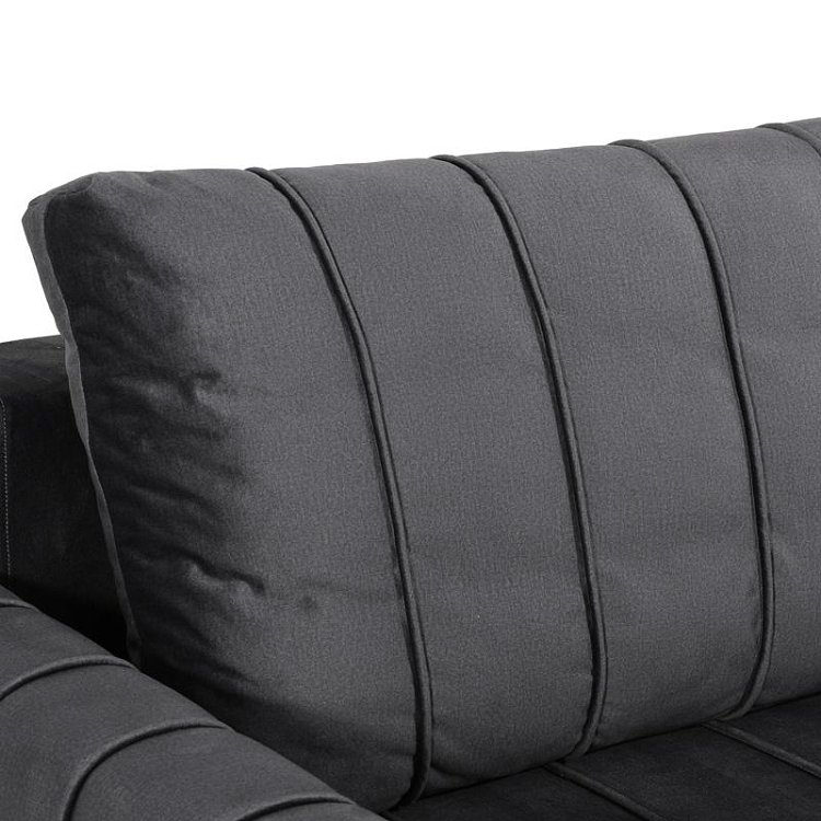 ΚΑΝΑΠΕΣ ΚΡΕΒΑΤΙ Fylliana Comfort ΓΚΡΙ ΧΡΩΜΑ 235x104x80εκ 880-225-048