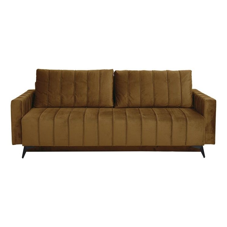 ΚΑΝΑΠΕΣ ΚΡΕΒΑΤΙ Fylliana Comfort ΩΧΡΑ ΧΡΩΜΑ 235x104x80εκ 880-225-046