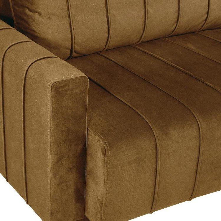 ΚΑΝΑΠΕΣ ΚΡΕΒΑΤΙ Fylliana Comfort ΩΧΡΑ ΧΡΩΜΑ 235x104x80εκ 880-225-046