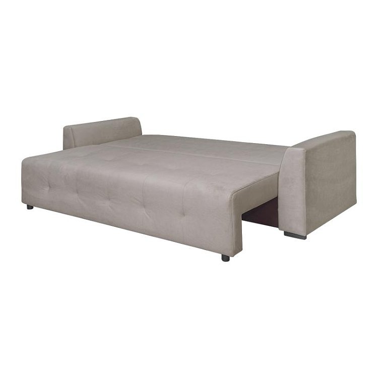 ΚΑΝΑΠΕΣ-ΚΡΕΒΑΤΙ Fylliana Silva ΜΠΕΖ ΥΦΑΣΜΑ 240x90x88εκ 880-223-027