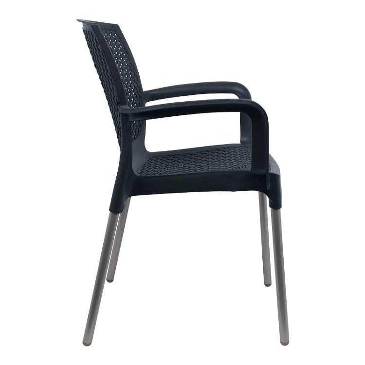 ΚΑΡΕΚΛΑ ΕΞΟΧΗΣ Fylliana Bella ΑΝΘΡΑΚΙ 55x55x85εκ 875-123-033