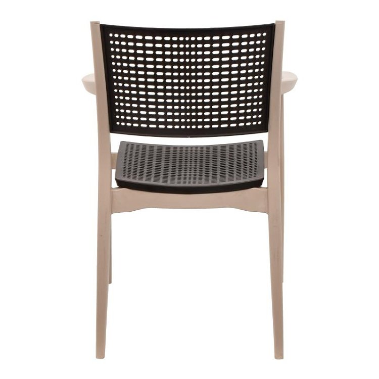 ΚΑΡΕΚΛΑ ΕΞΟΧΗΣ Fylliana Best ΜΠΕΖ ΜΕ ΚΑΦΕ ΧΡΩΜΑ 57,5x55x80εκ 875-123-043