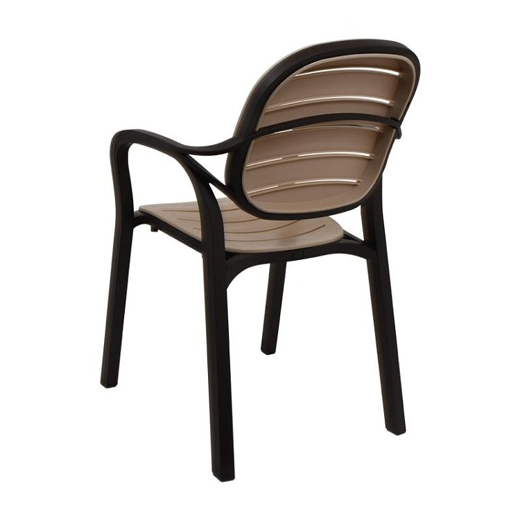 ΚΑΡΕΚΛΑ ΚΗΠΟΥ Fylliana Rusty ΚΑΦΕ-ΜΠΕΖ ΧΡΩΜΑ 57,5x58x84εκ 824-123-014