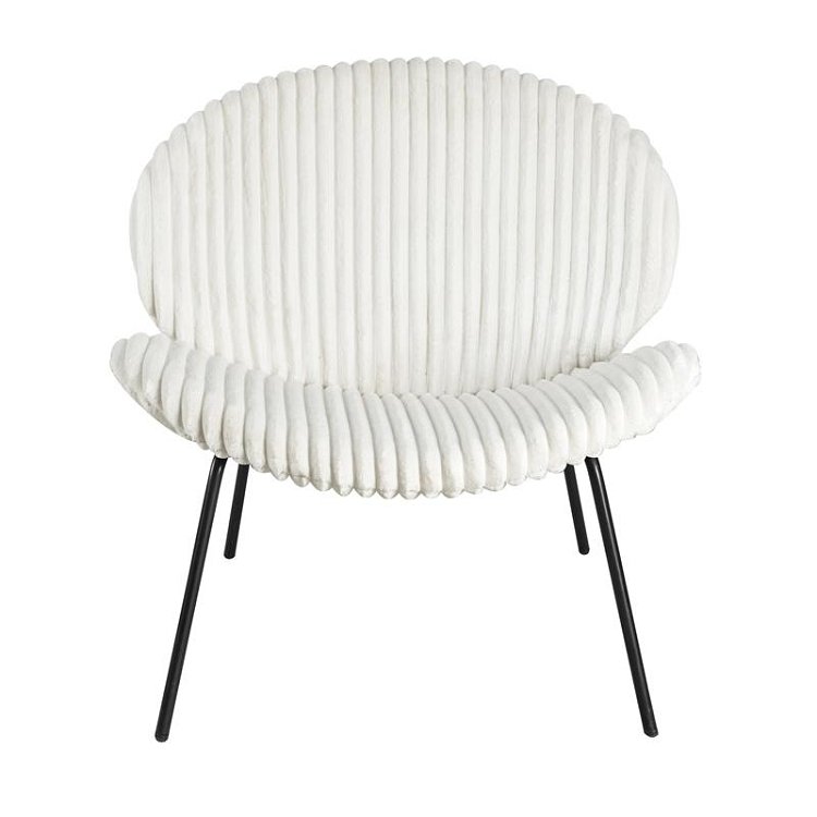 ΚΑΡΕΚΛΑ Fylliana MOON ΚΡΕΜ ΧΡΩΜΑ 65x73x74εκ 2τμχ 642-224-008