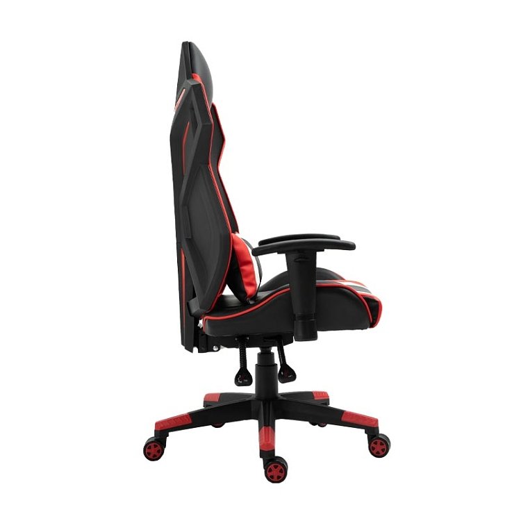 ΚΑΡΕΚΛΑ GAMING Fylliana D-01 ΤΕΧΝΟΔΕΡΜΑ ΜΑΥΡΗ-ΚΟΚΚΙΝΗ 53x47x127εκ 388-00-001