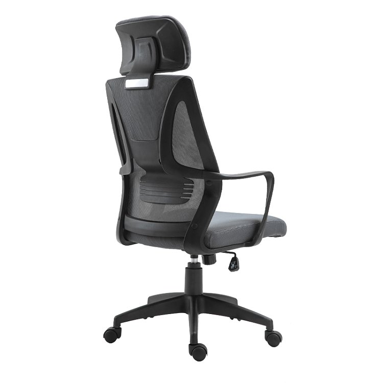 ΚΑΡΕΚΛΑ ΓΡΑΦΕΙΟΥ Fylliana 206 ΓΚΡΙ ΧΡΩΜΑ 60x65x130εκ 388-221-016