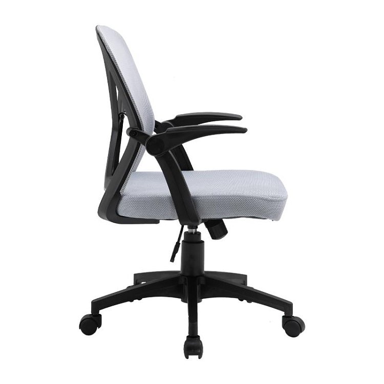 ΚΑΡΕΚΛΑ ΓΡΑΦΕΙΟΥ Fylliana FL20-2Β ΓΚΡΙ ΧΡΩΜΑ 60x63x90/105εκ 388-121-013