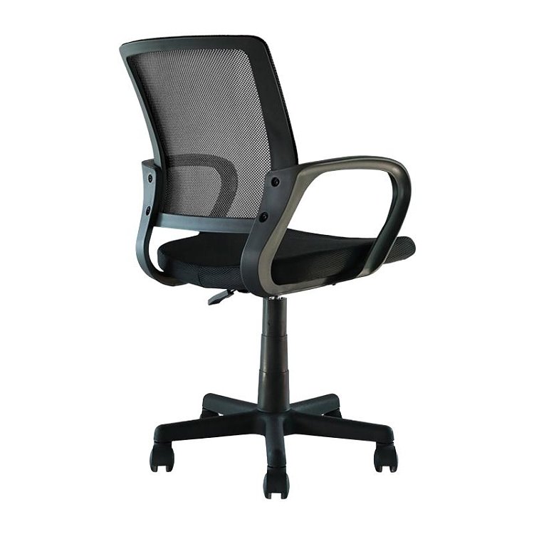 ΚΑΡΕΚΛΑ ΓΡΑΦΕΙΟΥ Fylliana FL5528 ΜΑΥΡΟ ΧΡΩΜΑ 57x54x94εκ 093-124-140