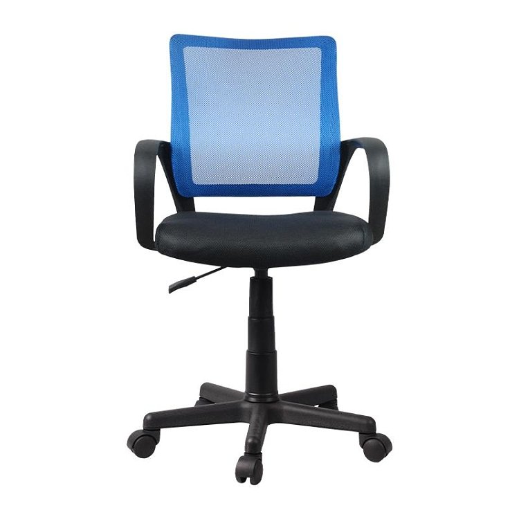 ΚΑΡΕΚΛΑ ΓΡΑΦΕΙΟΥ Fylliana FL5528 ΜΠΛΕ ΜΑΥΡΟ ΧΡΩΜΑ 57x54x94εκ 093-124-142