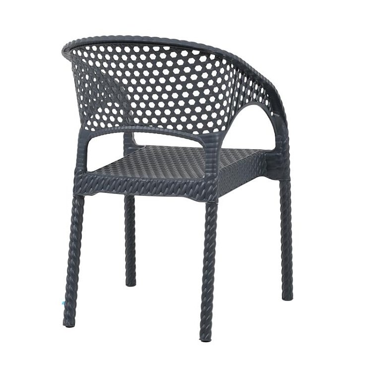 ΚΑΡΕΚΛΑ ΚΗΠΟΥ Fylliana Daria ΑΝΘΡΑΚΙ ΧΡΩΜΑ 54x46x82εκ 875-124-050