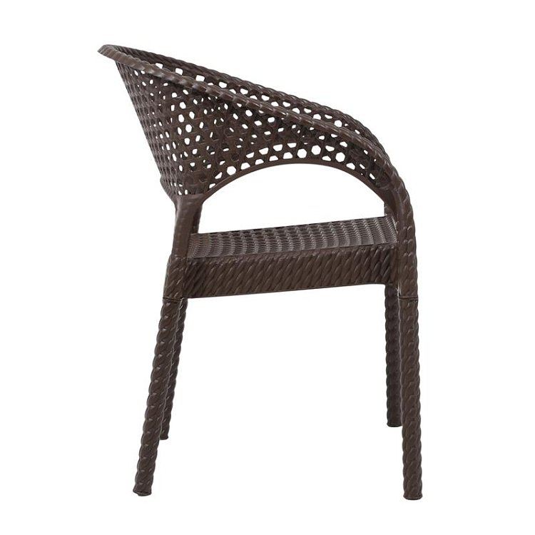 ΚΑΡΕΚΛΑ ΚΗΠΟΥ Fylliana Daria ΚΑΦΕ ΧΡΩΜΑ 54x46x82εκ 875-124-049