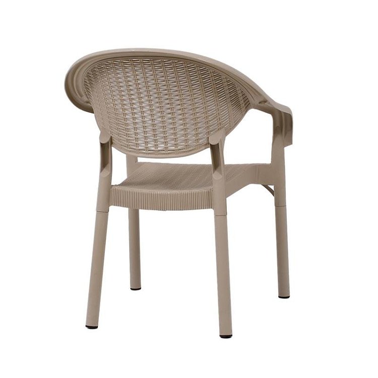 ΚΑΡΕΚΛΑ ΚΗΠΟΥ Fylliana Roshen ΜΠΕΖ ΧΡΩΜΑ 59x44x83εκ 875-124-061