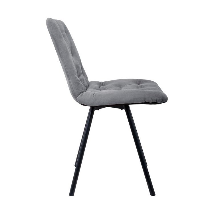 ΚΑΡΕΚΛΑ ΤΡΑΠΕΖΑΡΙΑΣ Fylliana 9606 ΓΚΡΙ ΧΡΩΜΑ 59x46x85εκ 2τμχ 093-124-133