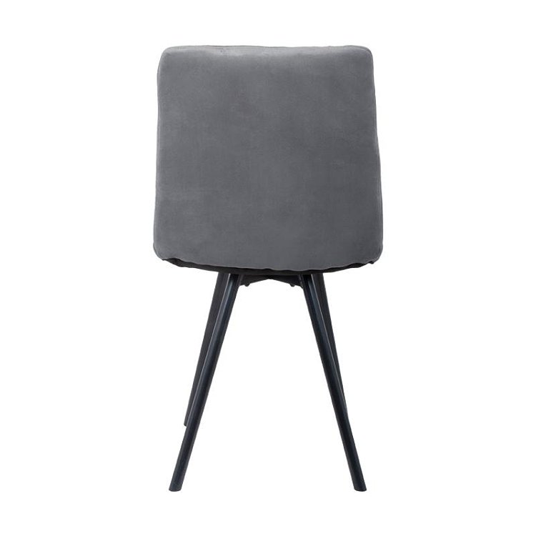 ΚΑΡΕΚΛΑ ΤΡΑΠΕΖΑΡΙΑΣ Fylliana 9606 ΓΚΡΙ ΧΡΩΜΑ 59x46x85εκ 2τμχ 093-124-133
