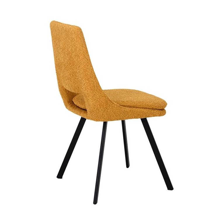 ΚΑΡΕΚΛΑ ΤΡΑΠΕΖΑΡΙΑΣ Fylliana Alice ΜΟΥΣΤΑΡΔΙ ΧΡΩΜΑ 47x54x87εκ 2τμχ 863-225-131
