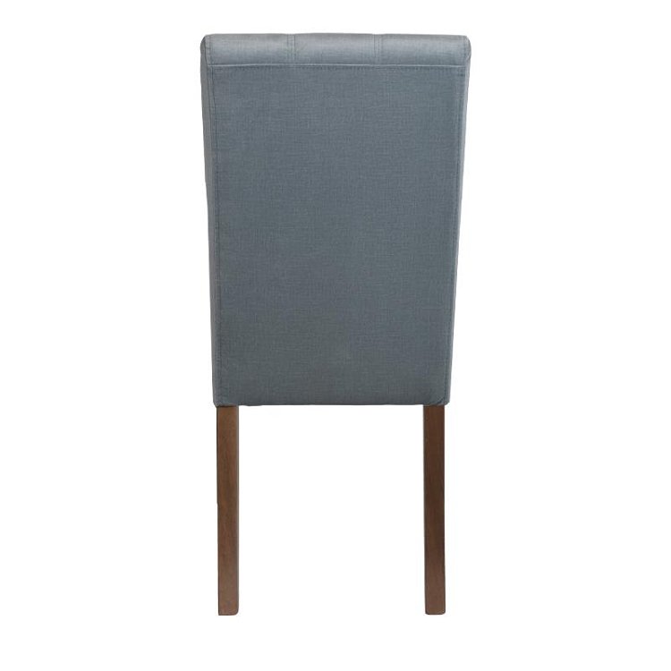 ΚΑΡΕΚΛΑ ΤΡΑΠΕΖΑΡΙΑΣ Fylliana Τ-12 Domenic MINT ΥΦΑΣΜΑ GREY OAK ΠΟΔΙΑ 45x45x90εκ 2τμχ 839-121-699