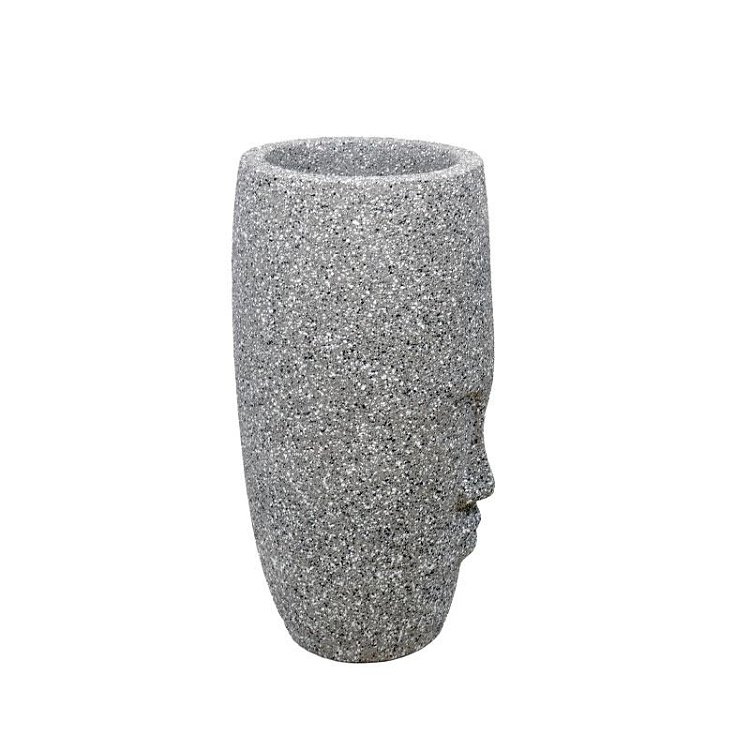 ΚΑΣΠΩ ΔΑΠΕΔΟΥ Fylliana FL028 "Face" ΓΚΡΙ ΧΡΩΜΑ 31x30x68εκ 374-223-354