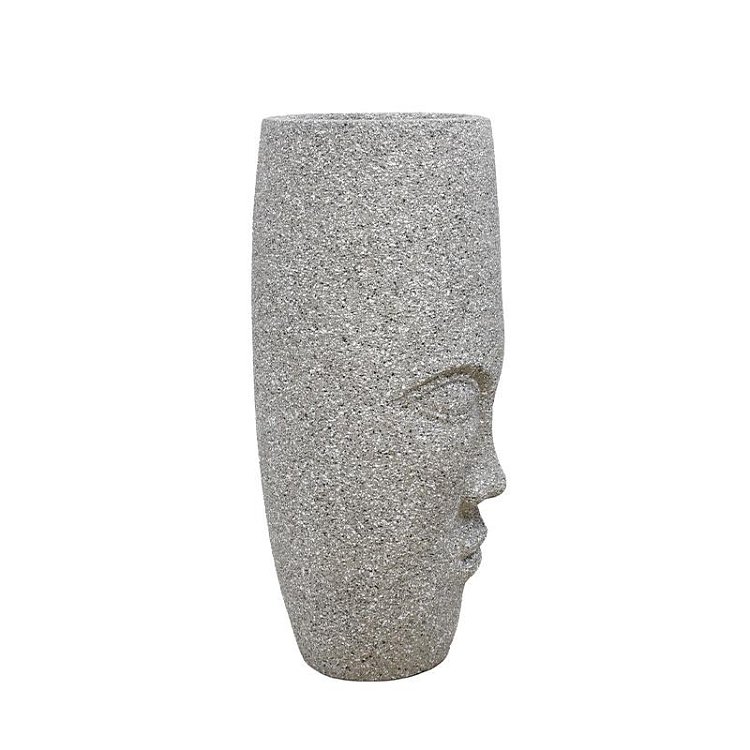 ΚΑΣΠΩ ΔΑΠΕΔΟΥ Fylliana  FL029 "Face" ΓΚΡΙ ΧΡΩΜΑ 38x38x88εκ 374-223-356
