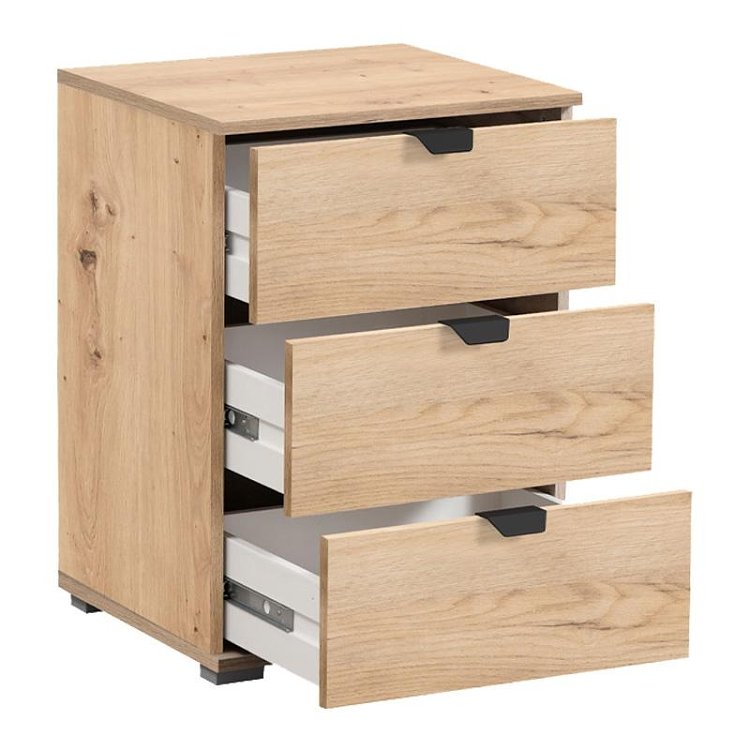 ΚΟΜΟΔΙΝΟ DUERO 3F ARTISAN OAK 45x40x63εκ 11008314