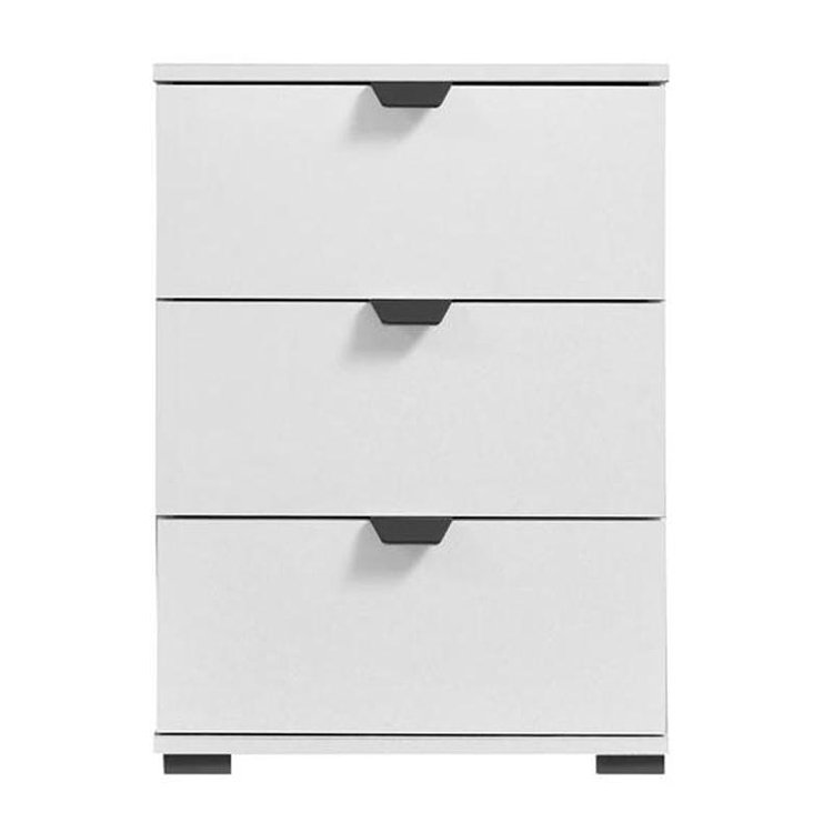 ΚΟΜΟΔΙΝΟ DUERO 3F ΛΕΥΚΗ ΛΑΚΑ 45x40x63εκ 11008319