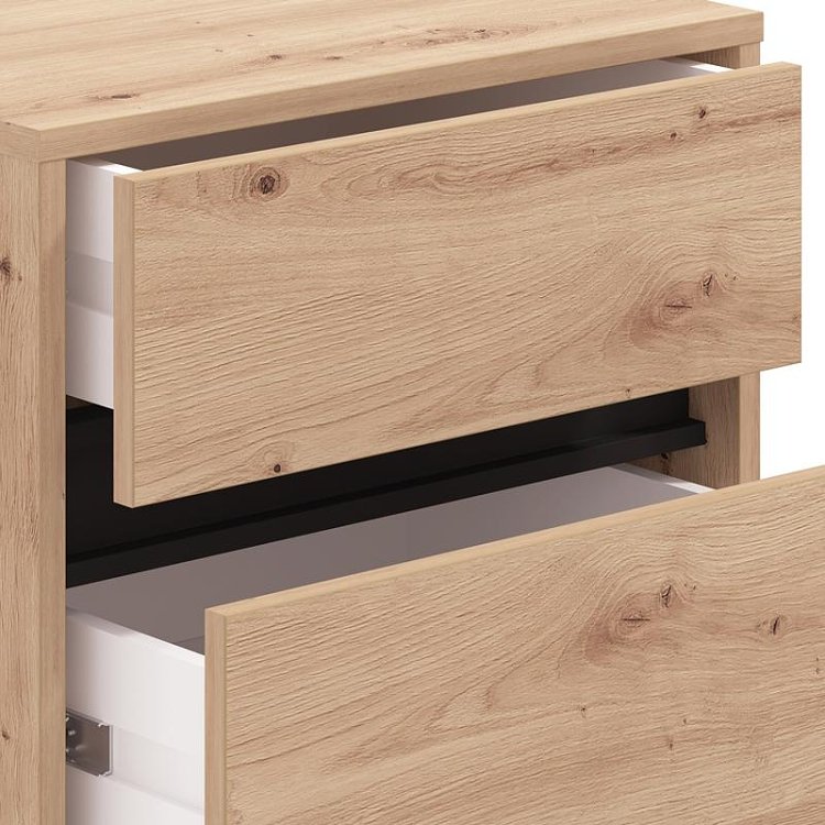 ΚΟΜΟΔΙΝΟ MARRON NO3F ARTISAN OAK/ΜΑΥΡΟ ΜΑΤΤ ΧΡΩΜΑ 48x40x71εκ 11014713