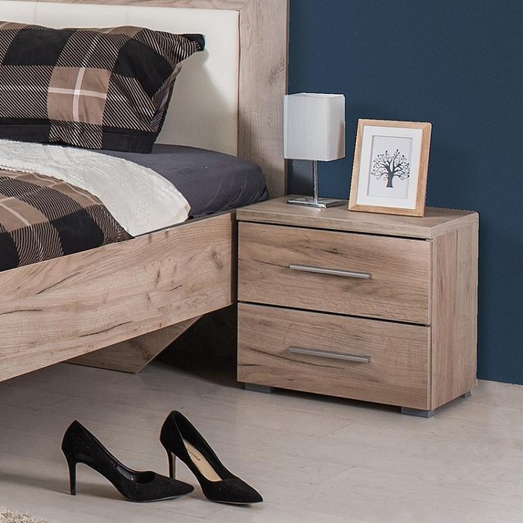 ΚΟΜΟΔΙΝΟ Uni NO2F Grey Oak 44,5x33,5x43εκ 11008694