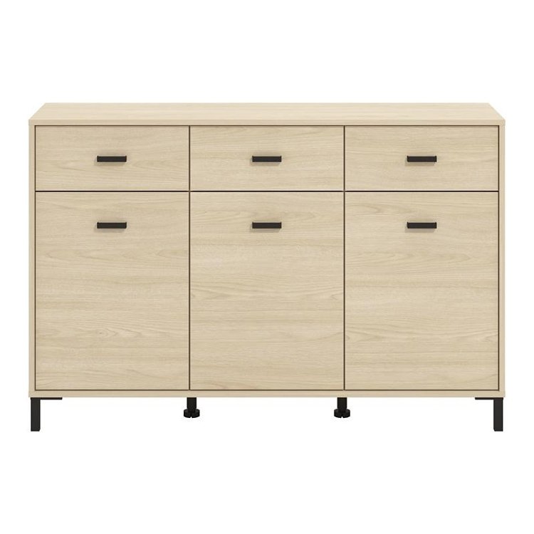 ΚΟΜΟΤΑ-ΜΠΟΥΦΕΣ ARBELA 3K3F3V LIGHT PORT OAK ΧΡΩΜΑ 138x40x90εκ 11014749