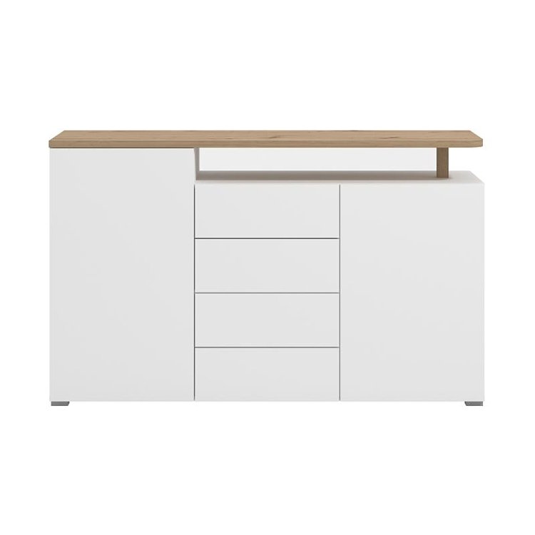 ΚΟΜΟΤΑ-ΜΠΟΥΦΕΣ ATERNO 154 3K4F2V ΛΕΥΚΟ/ARTISAN ΧΡΩΜΑ 154x40x94εκ 11014196