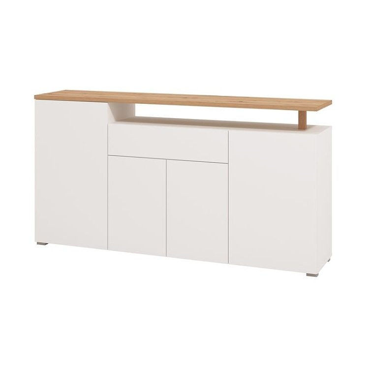 ΚΟΜΟΤΑ-ΜΠΟΥΦΕΣ ATERNO 180 4K1F4V ΛΕΥΚΟ/ARTISAN ΧΡΩΜΑ 180x40x94εκ 11014430