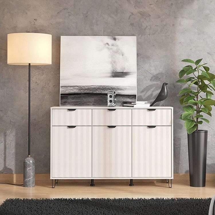 ΚΟΜΟΤΑ-ΜΠΟΥΦΕΣ BREST 3Κ3F CASHMERE-CASHMERE MAT ΧΡΩΜΑ 138x40x90εκ 11013626