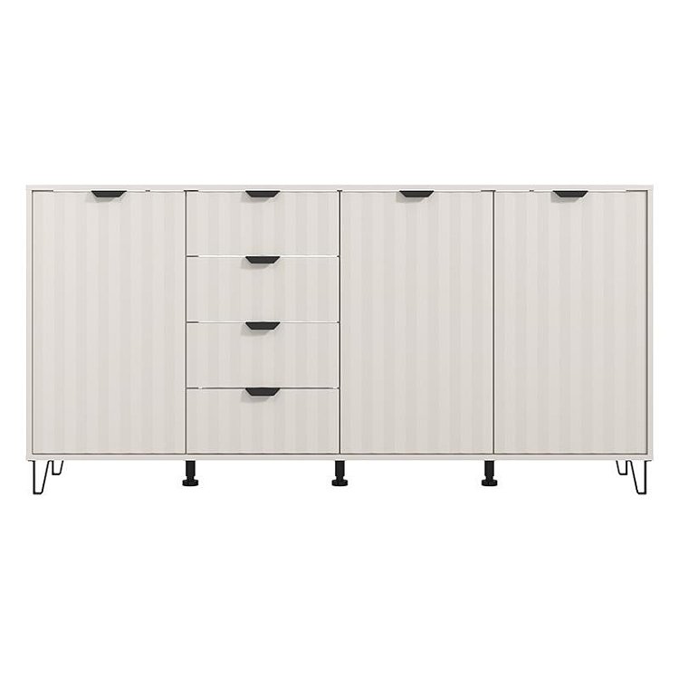 ΚΟΜΟΤΑ-ΜΠΟΥΦΕΣ BREST 4Κ4F CASHMERE-CASHMERE ΜΑΤ ΧΡΩΜΑ 183x40x91εκ 11013448