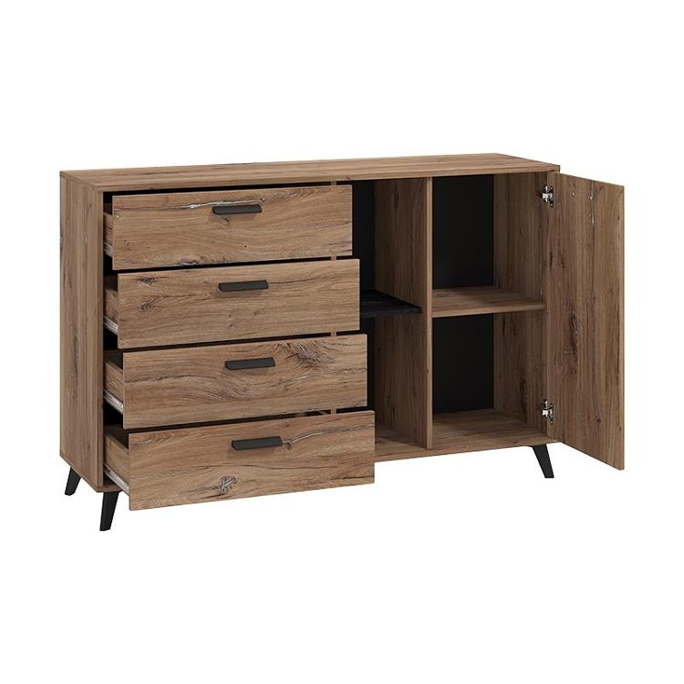 ΚΟΜΟΤΑ-ΜΠΟΥΦΕΣ CORVIA 3K4F FLAGSTAF-CARBON 138x40x90εκ 11013117