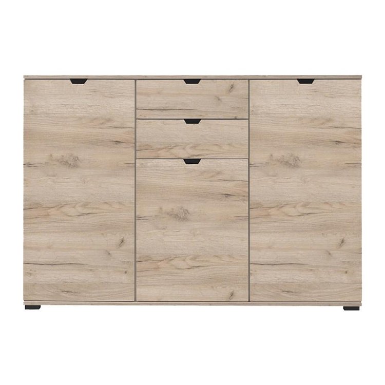 ΚΟΜΟΤΑ-ΜΠΟΥΦΕΣ DUERO 3K2F GREY OAK 135x40x95εκ 11008303