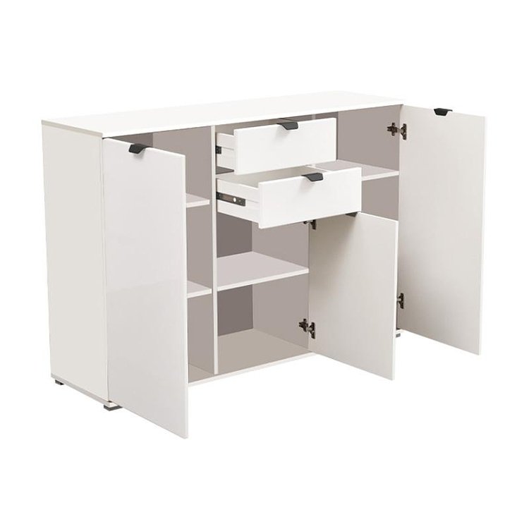 ΚΟΜΟΤΑ-ΜΠΟΥΦΕΣ DUERO 3K2F ΛΕΥΚΟ ΧΡΩΜΑ 135x40x95εκ 11008304