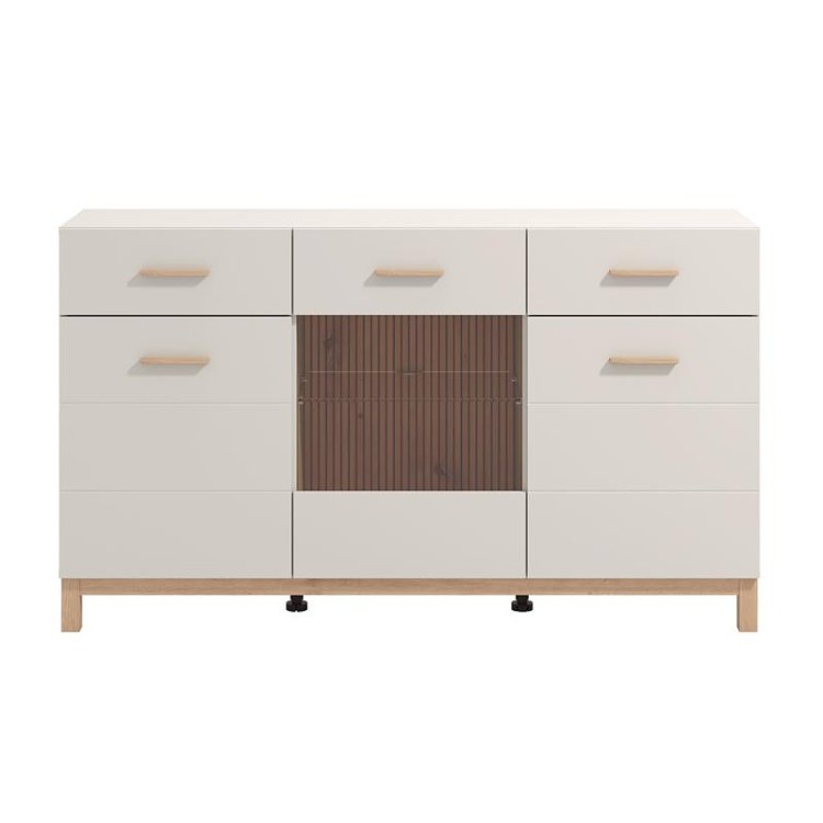 ΚΟΜΟΤΑ-ΜΠΟΥΦΕΣ ESSEX 154 3K2F3V VS1 CASHMERE/ARTISAN OAK 154x42x89εκ 11014717