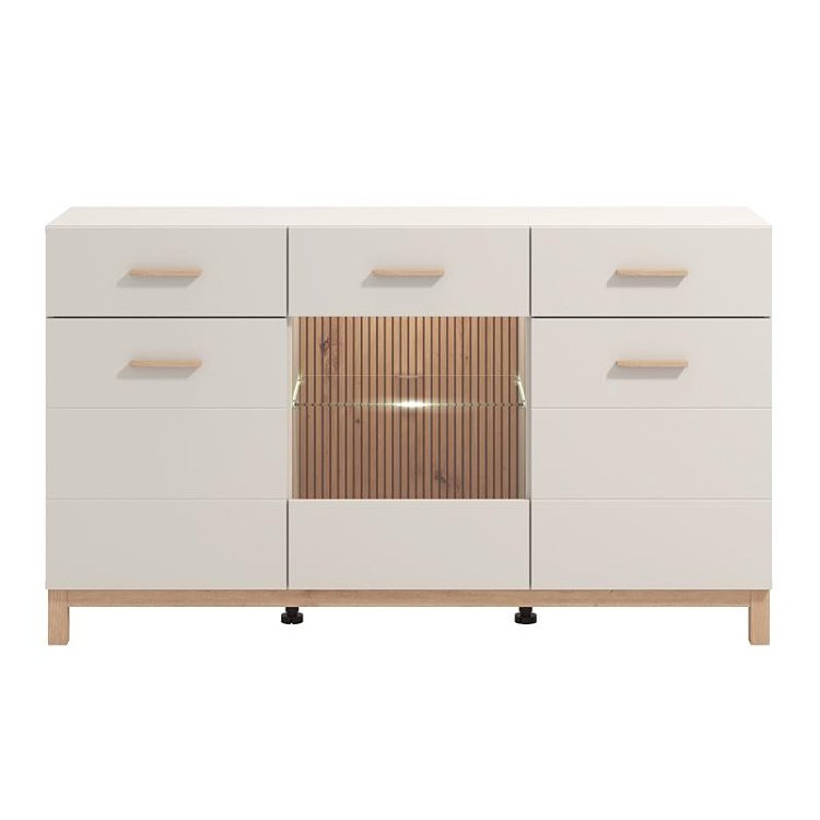 ΚΟΜΟΤΑ-ΜΠΟΥΦΕΣ ESSEX 154 3K2F3V VS1 CASHMERE/ARTISAN OAK 154x42x89εκ 11014717