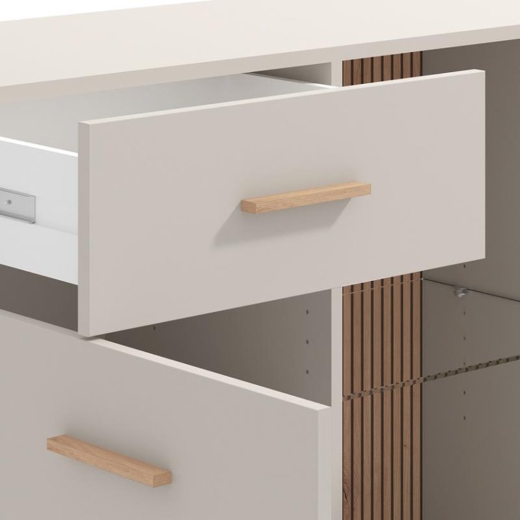 ΚΟΜΟΤΑ-ΜΠΟΥΦΕΣ ESSEX 154 3K2F3V VS1 CASHMERE/ARTISAN OAK 154x42x89εκ 11014717