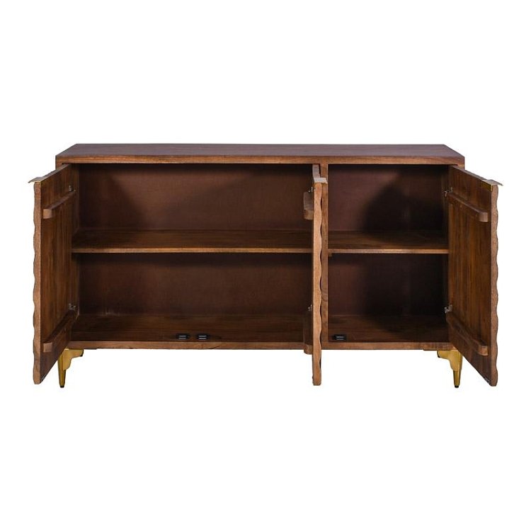 ΚΟΜΟΤΑ-ΜΠΟΥΦΕΣ Fylliana Amrita ΚΑΦΕ ΧΡΩΜΑ 150x40x85εκ 938-124-015