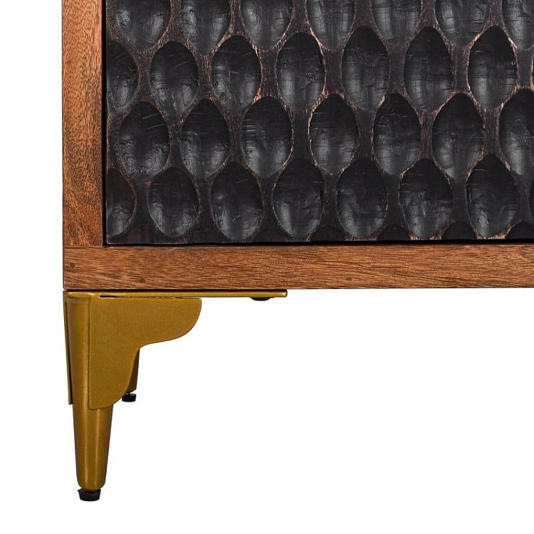 ΚΟΜΟΤΑ-ΜΠΟΥΦΕΣ Fylliana Amrita ΚΑΦΕ ΧΡΩΜΑ 150x40x85εκ 938-124-015