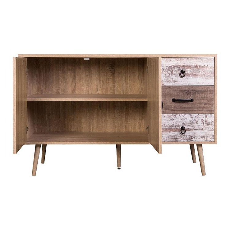 ΚΟΜΟΤΑ-ΜΠΟΥΦΕΣ Fylliana "Lounge" SONOMA OAK 120x39x75εκ 271-123-060