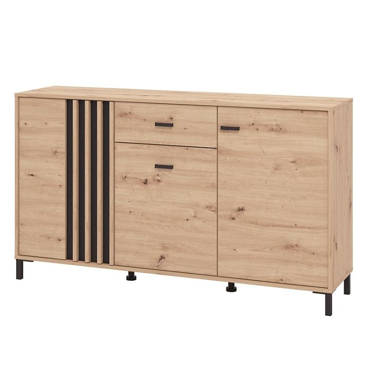 ΚΟΜΟΤΑ-ΜΠΟΥΦΕΣ LAVAL 157 3K1F3V ARTISAN ΟΑΚ/ΜΑΥΡΟ 157x40x90εκ 11014529
