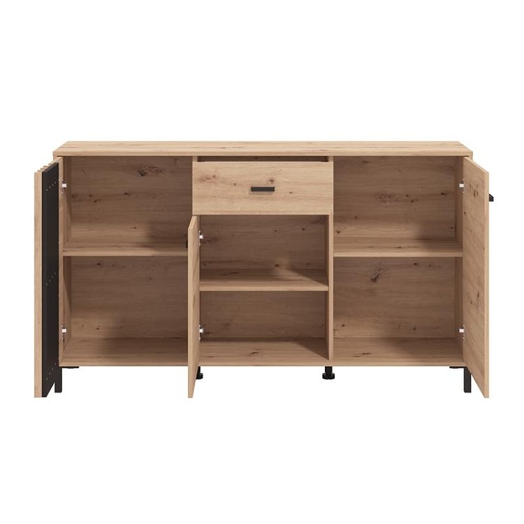 ΚΟΜΟΤΑ-ΜΠΟΥΦΕΣ LAVAL 157 3K1F3V ARTISAN ΟΑΚ/ΜΑΥΡΟ 157x40x90εκ 11014529